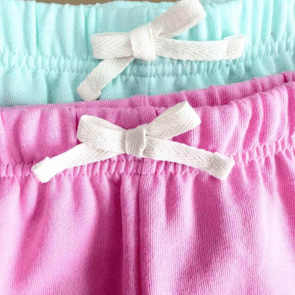 Minnie Mouse Girls Shirt and Shorts Set - Pink 2pc Outfit 2-10 Yrs | AA244