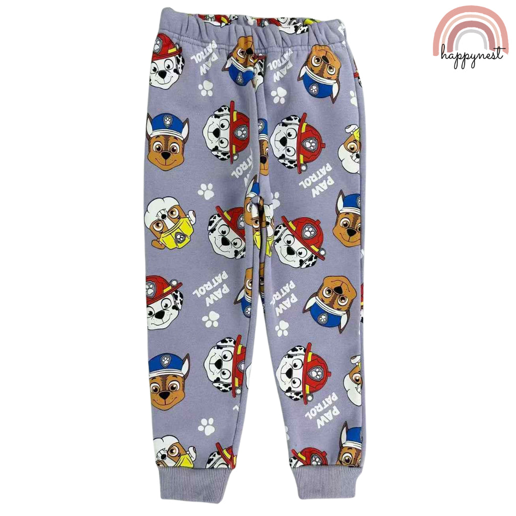 Paw Patrol 2-Piece Tracksuit – Purple Sweatshirt & Joggers for Boys/Girls 2–8 Yrs (SS514)