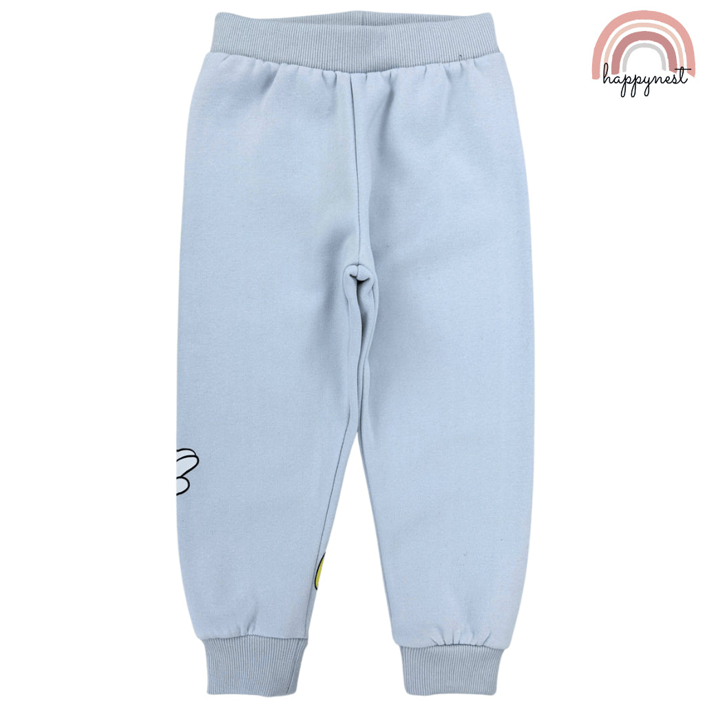 Zara Minnie Mouse Blue Premium for Girls Sweatshirt Jogger OOTD Set SS417 2-8 Years Old