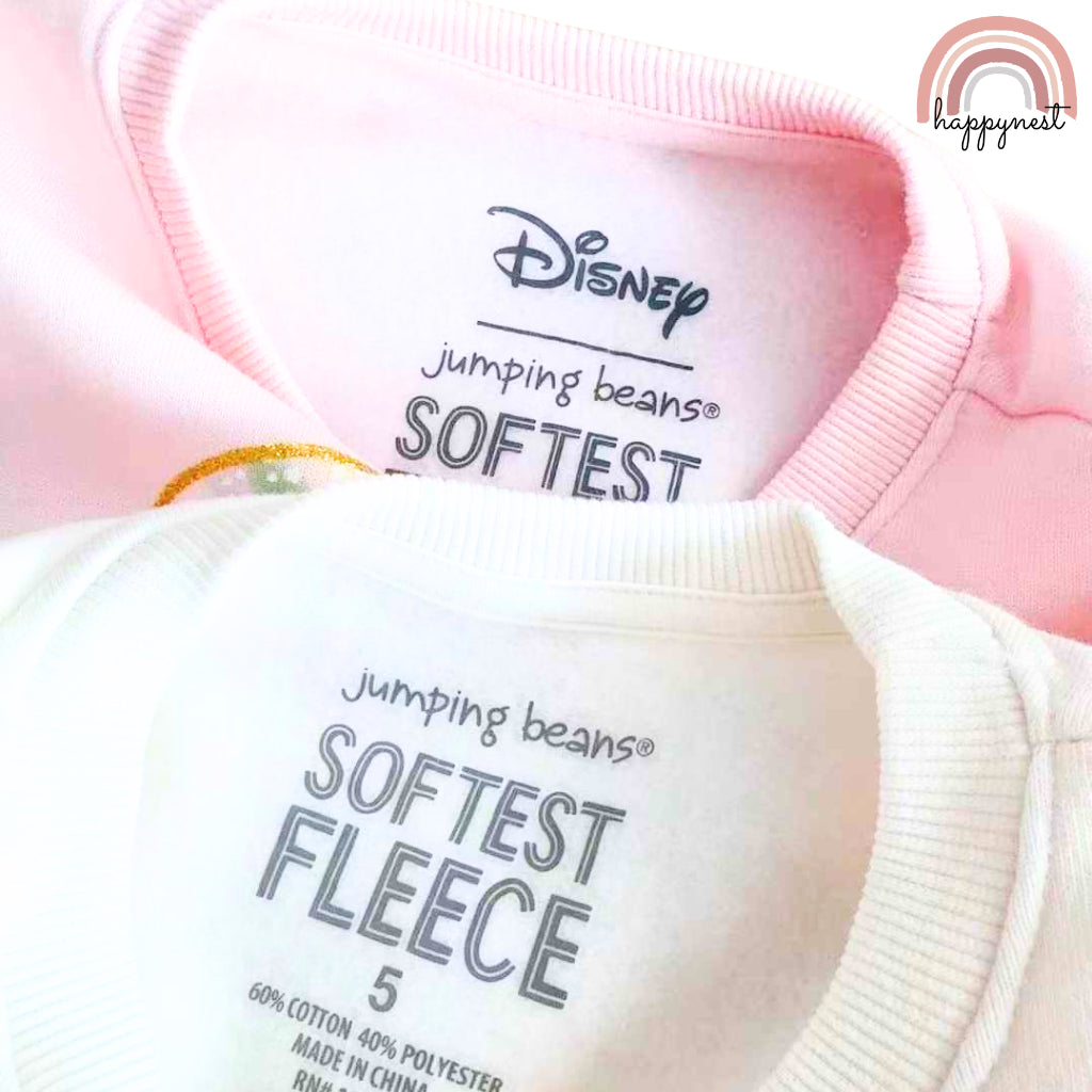 Disney Princess Sweatshirt + Leggings Set Terno for Girls 2-6 Years Old OOTD SS348