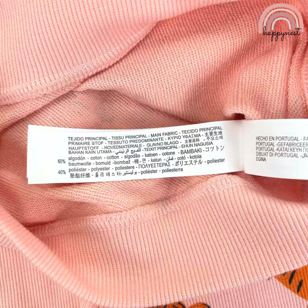 Zara Cute Tiger Tracksuit Sweatshirt Leggings Girls 2-8 Years Old SS433