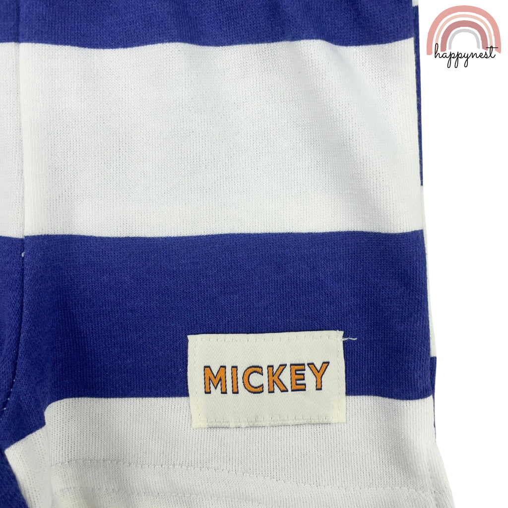 Mickey Shirt Green Shorts Set Terno for Boys AA167