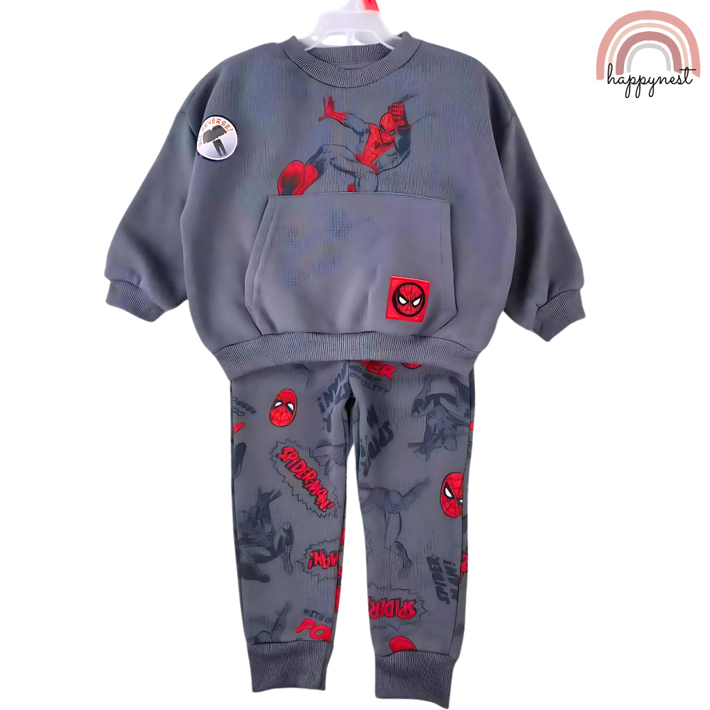Spiderman Tracksuit Imported from USA Sweatshirt Jogger Set OOTD Terno Boys SS358