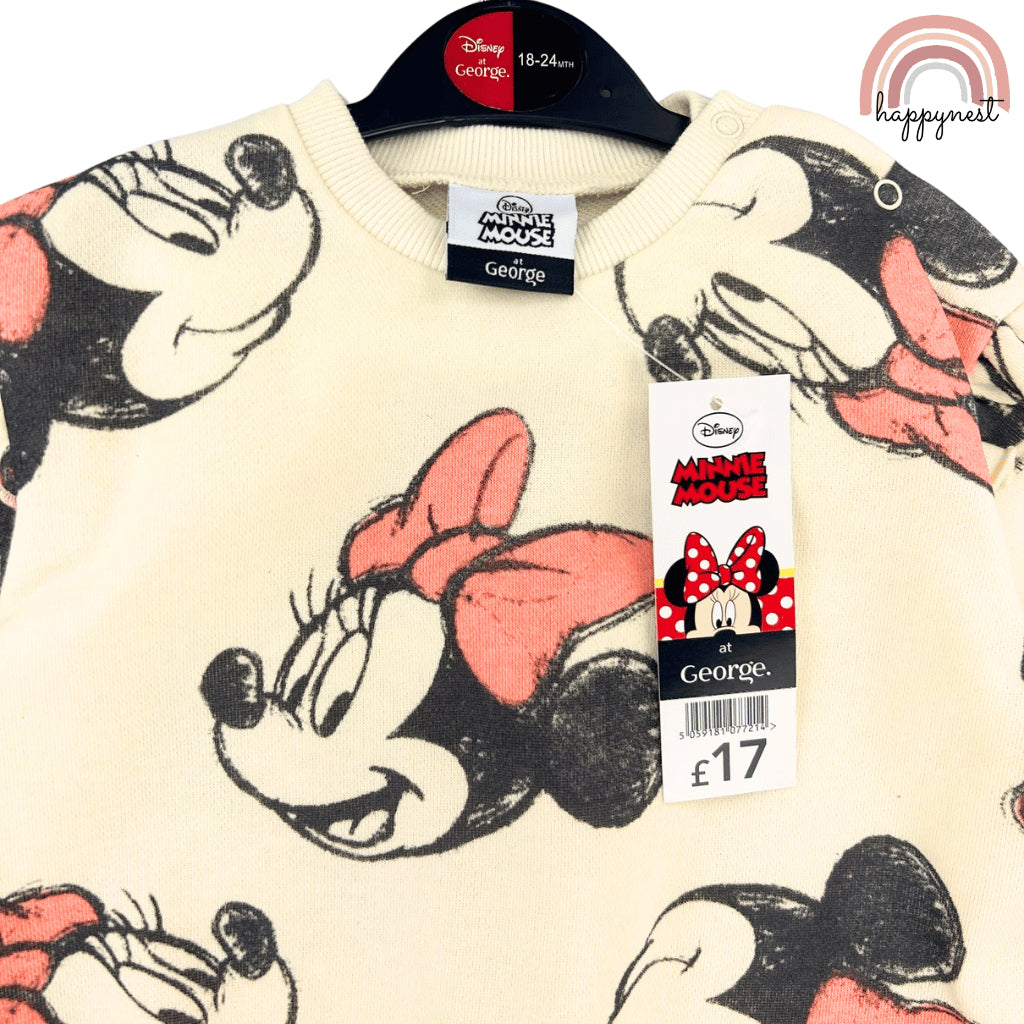 Minnie Baby Yellow and Leggings set for Girls  HM-SS405 6-36M