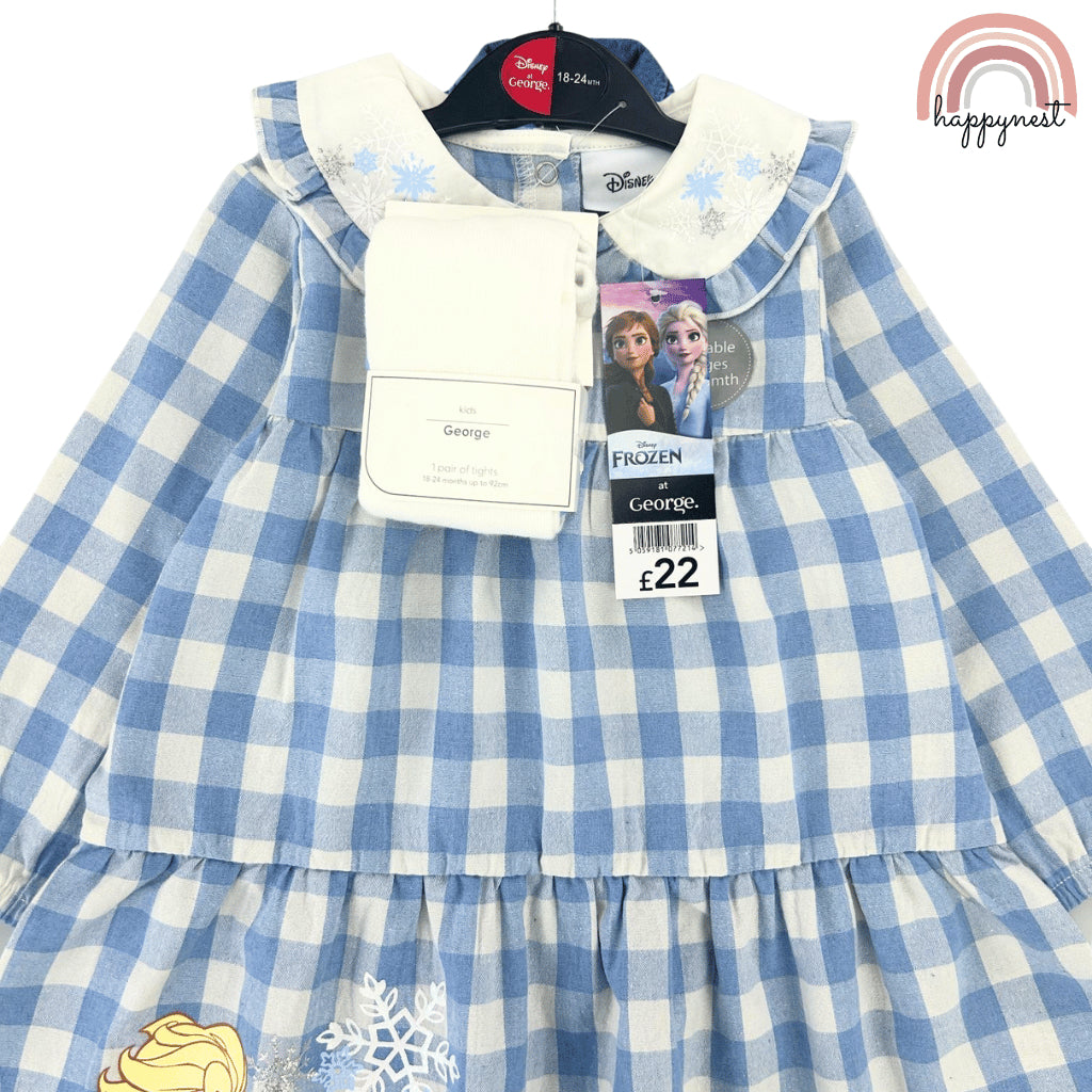 Frozen Elsa Dress Stockings for Baby Girls 6 - 36 Months AA186