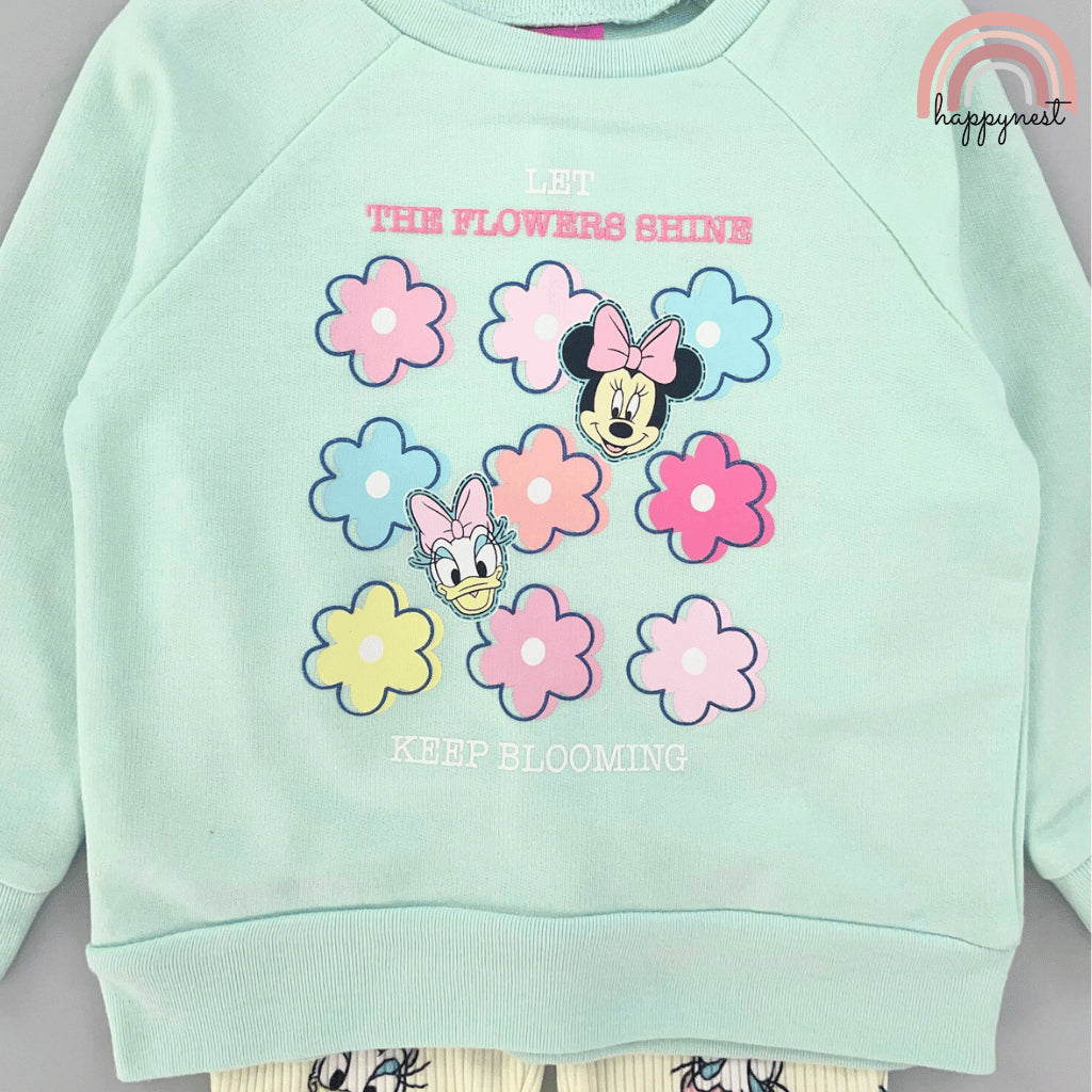 Minnie Mint Green Sweatshirt Pants for Girls 18 Months to 7 Years