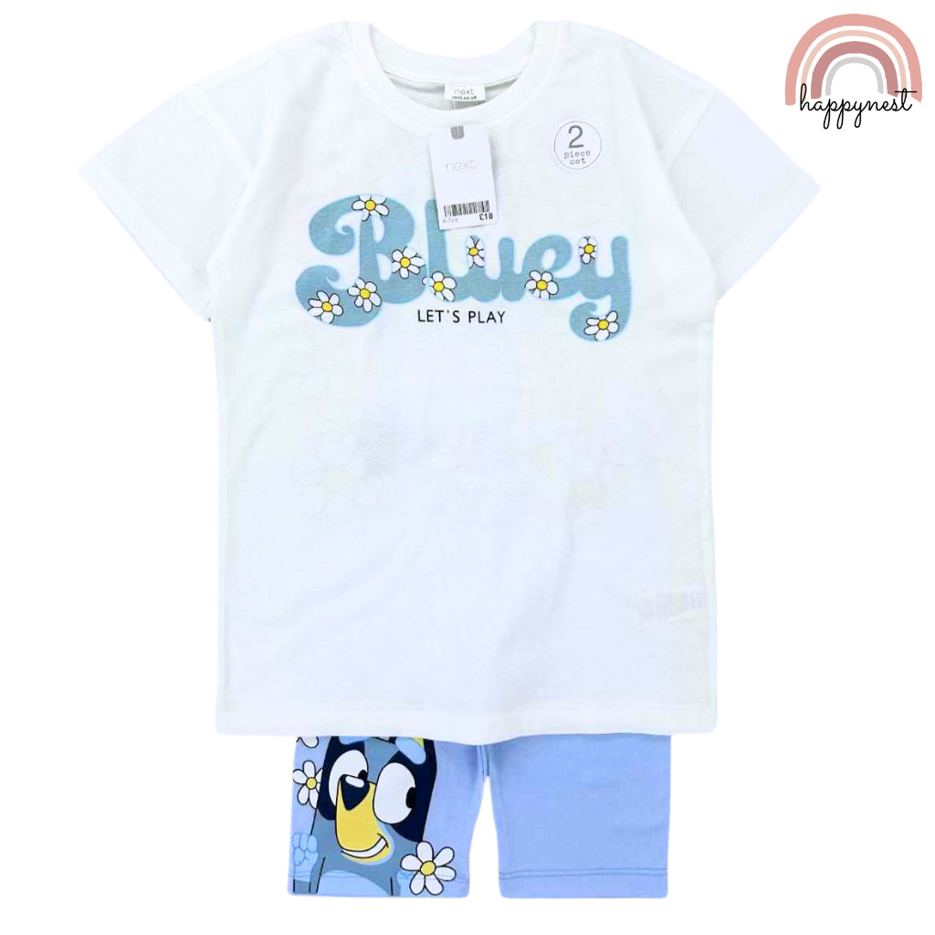 Bluey Shirt + Shorts for Girls and Boys 2-10 Years AA101