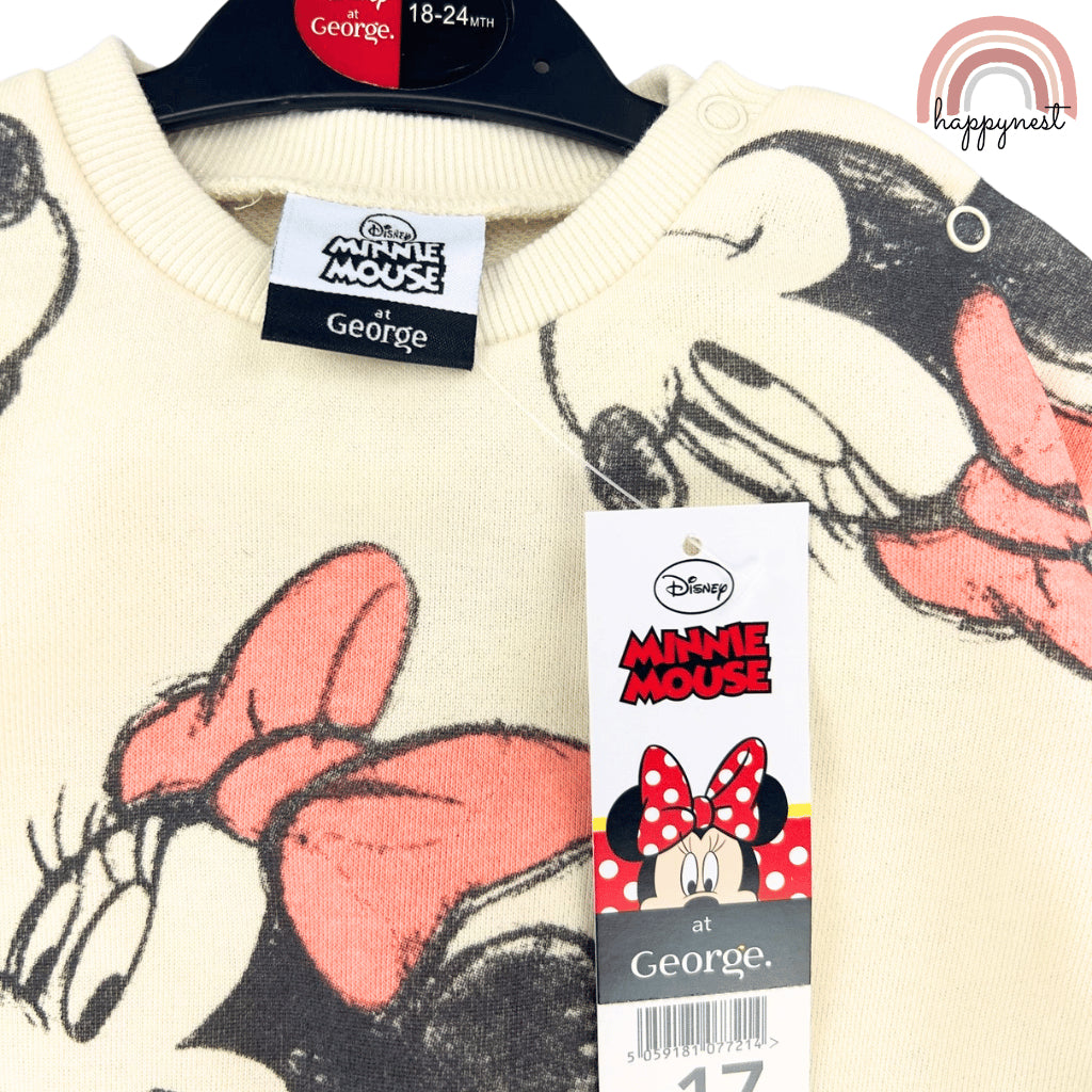 Minnie Baby Yellow and Leggings set for Girls  HM-SS405 6-36M