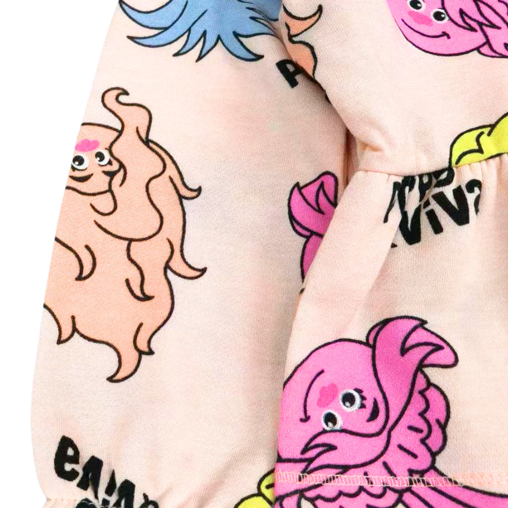 Trolls Poppy Pink Girls Sweatshirt Tracksuit Tracksuit Jogger Terno Sets 2-5Years SS288