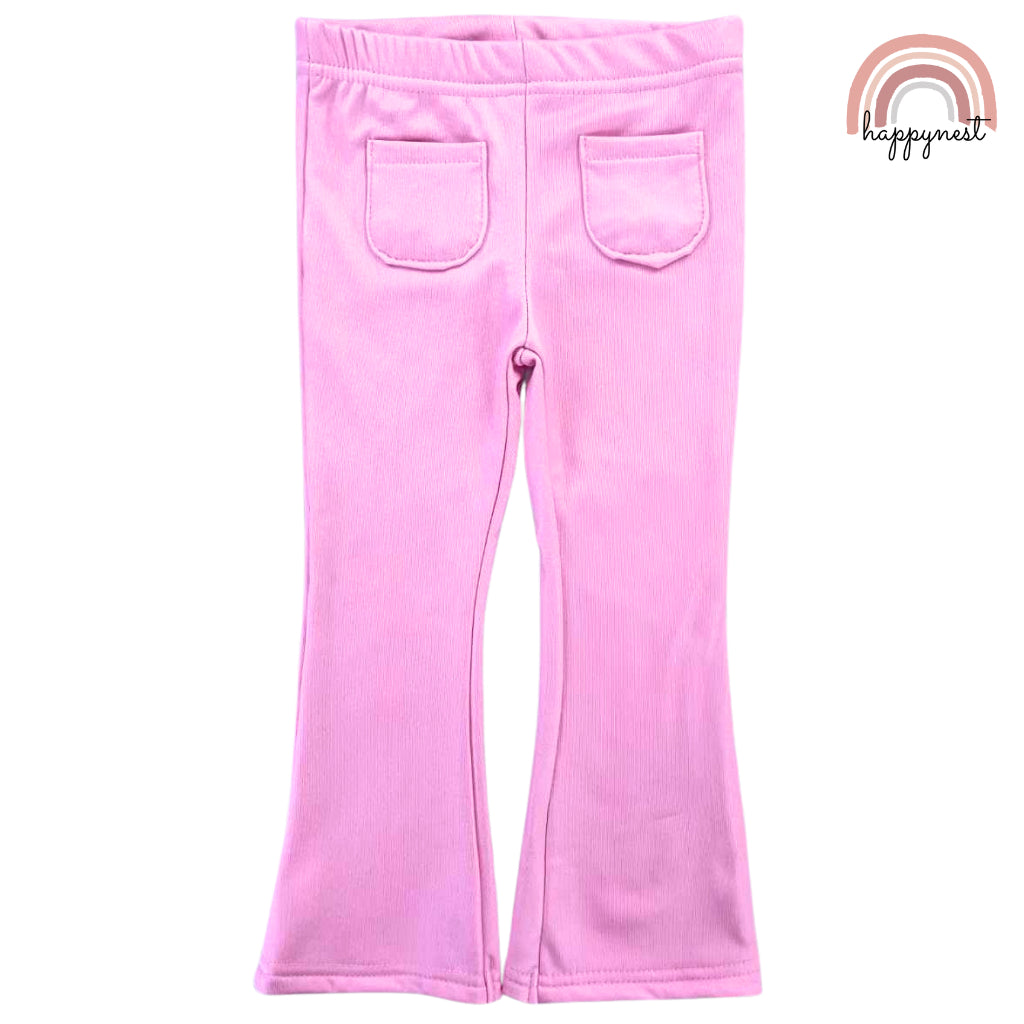 Happynest Disney HM Cute Minnie Mouse Ribbons OOTD Tracksuit Terno for Kids 2-6 Years Old SS338