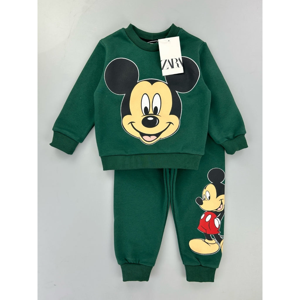 Happynest Mickey HM Hoodie Jogger Terno Boys 2-8 Years Old