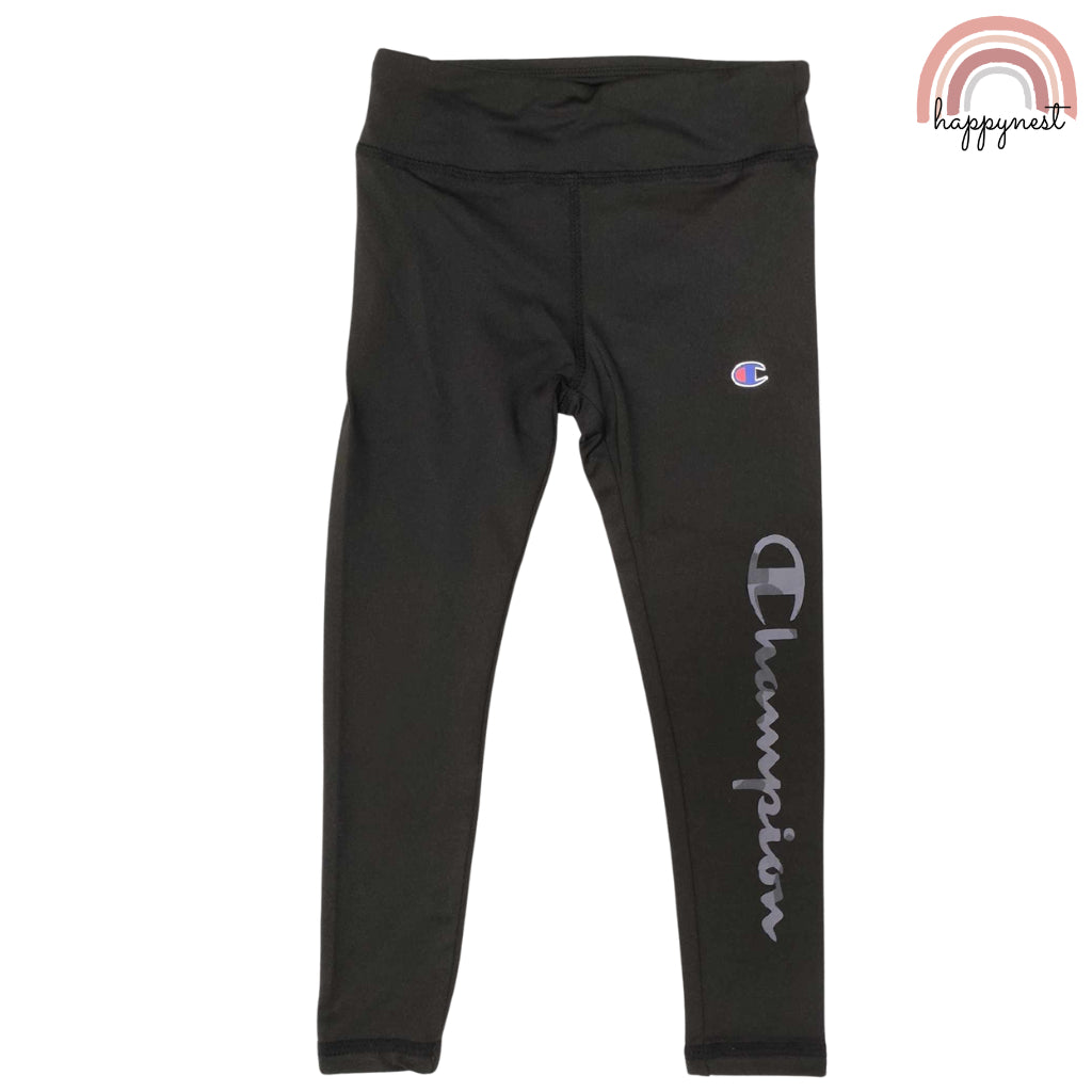 Champion Girls Tee Hoodie and Spandex Leggings Breathable Sportswea, 2-Piece SS22 6 Years Old