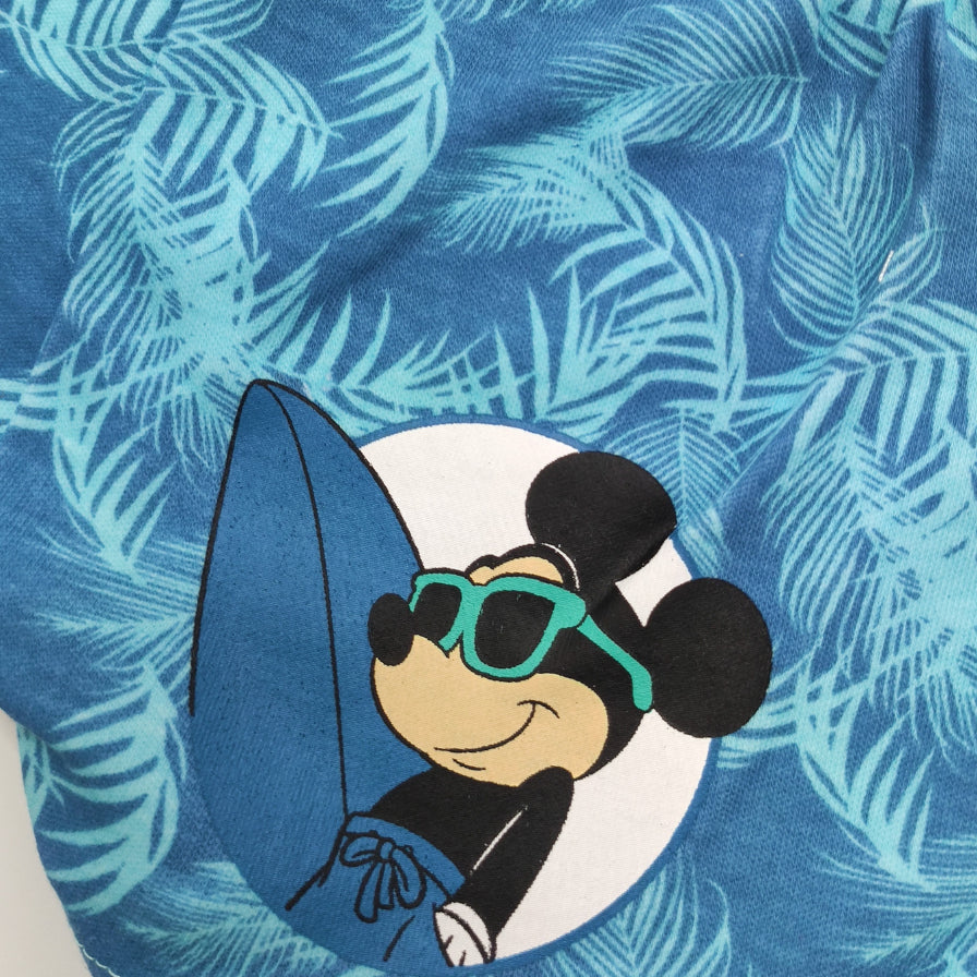 Mickey Mouse Baby 3-Piece Set Blue Shirt, Short and Bib HM-0925-P3