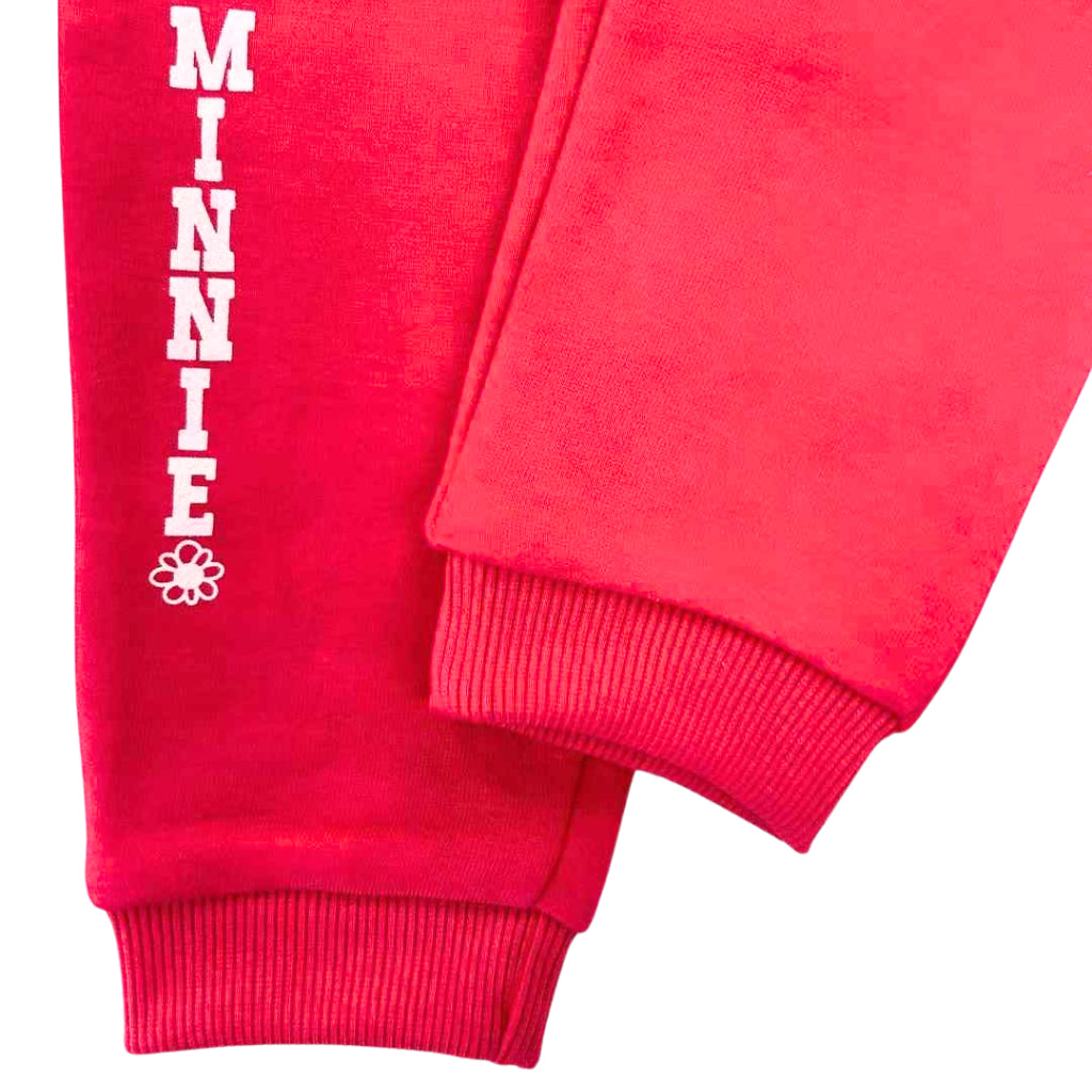 Happynest Minnie Mouse 2-Piece Set Hoodie and Jogger Pants for Baby Girls 6-24 M SS343