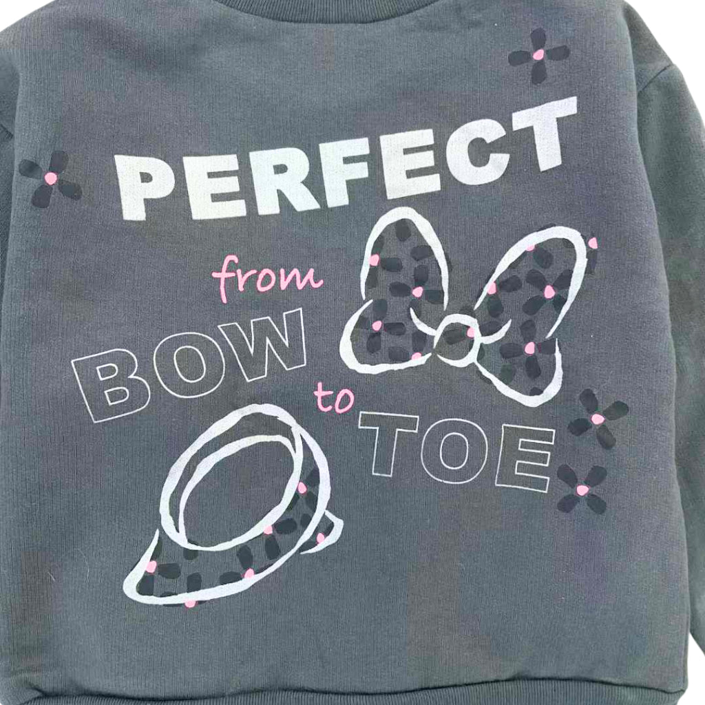 Happynest Disney HM Minnie Mouse Ribbon OOTD Tracksuit Terno for Kids 2-6 Years Old SS336