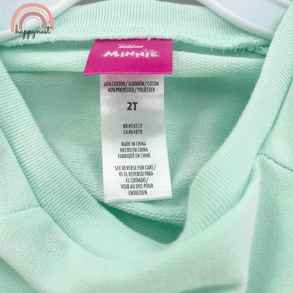 Minnie Mint Green Sweatshirt Pants for Girls 18 Months to 7 Years