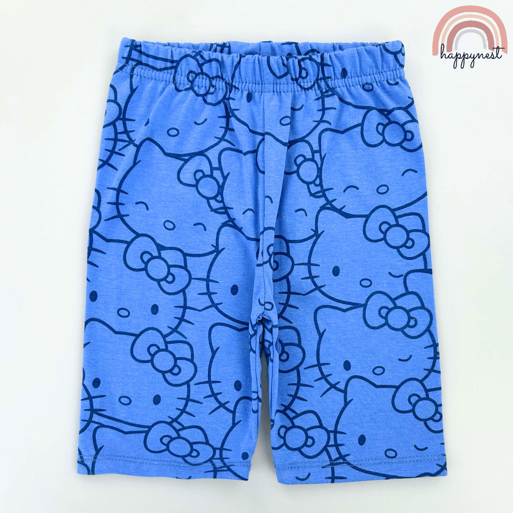 Hello Kitty Shirt + Shorts Set Terno GIrls AA184 2-10 Years