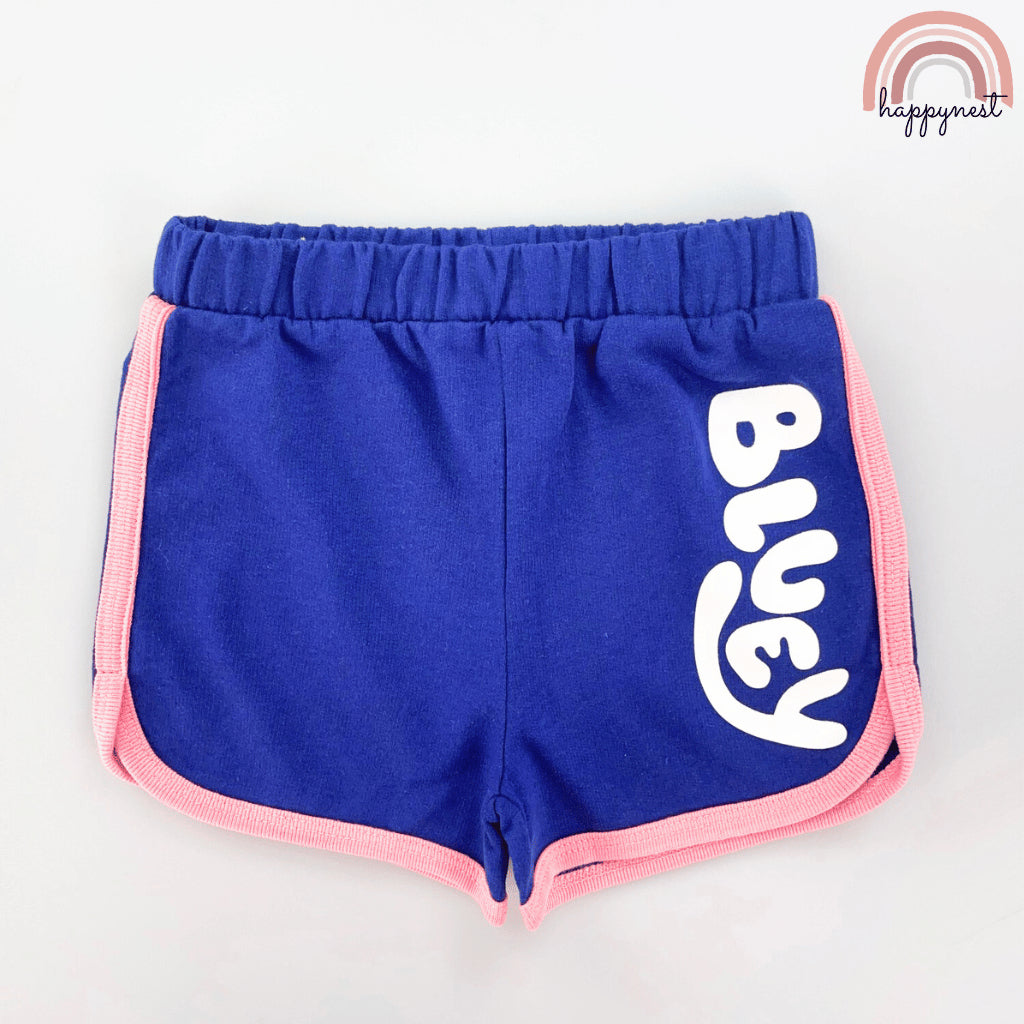 Bluey Shirt Short Girls Terno Set 2 to 8 Years AA182