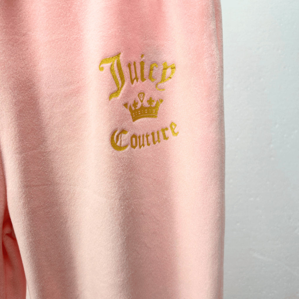 Juicy Couture Velour Tracksuit Jacket – Salmon Pink 4 - 12 Years SS460