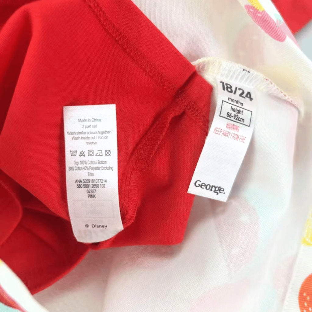 George Baby Jumper 2-Piece + Ruffle Sleeve Shirt Set (3–36 Months) | AA360