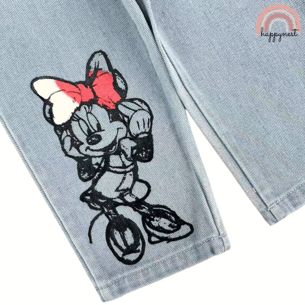 Minnie Mouse Baby Sweater & Denim Jeans Terno Set for Girls 3-36M SS570