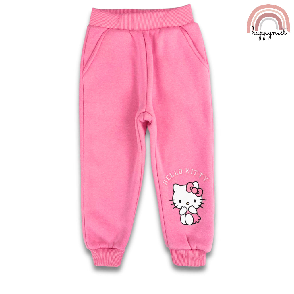 Hello Kitty Pink & Black Terno Set for Girls (2-8Y) | SS621