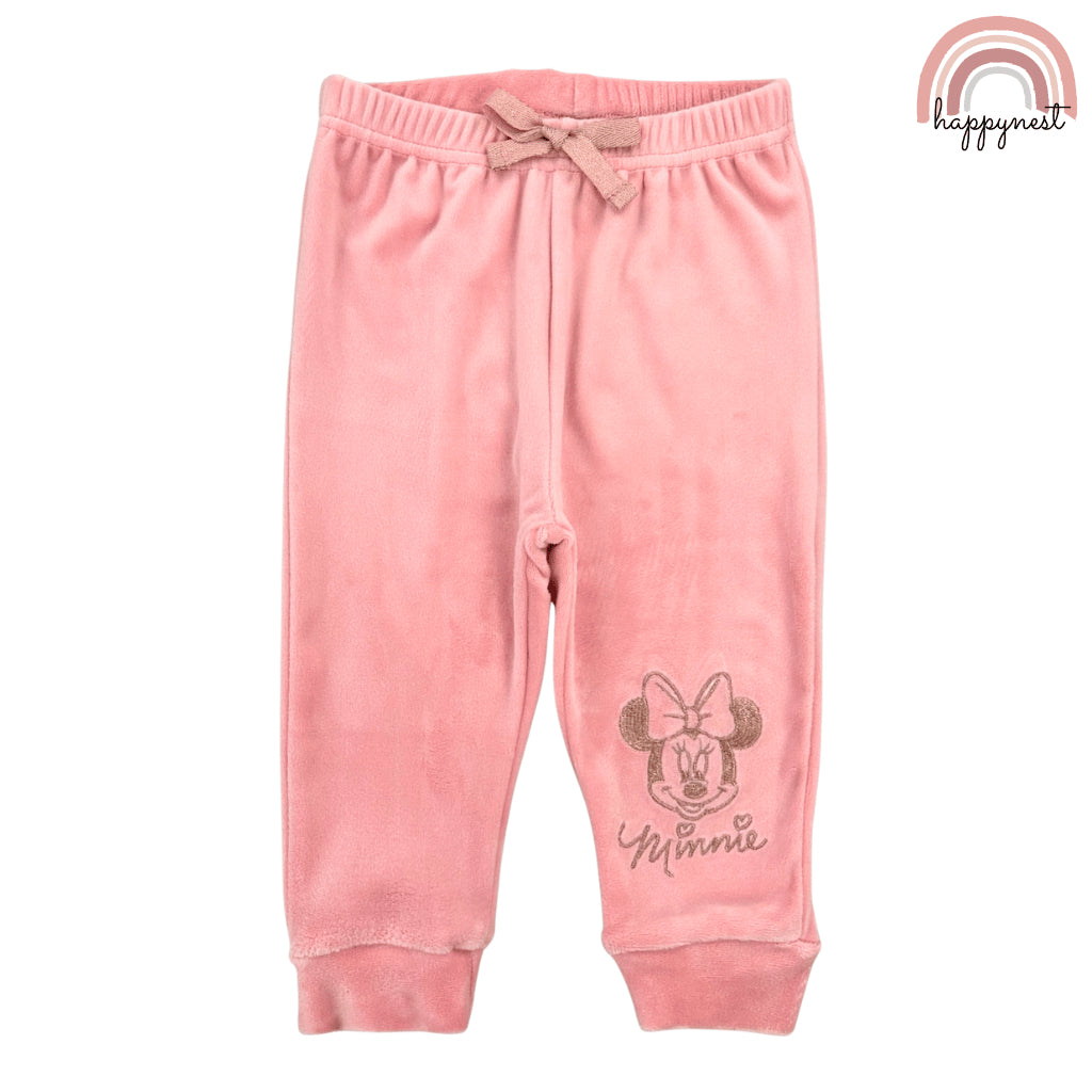 Disney Minnie Mouse Velour Terno Set Hoodie (3-36M) | SS588