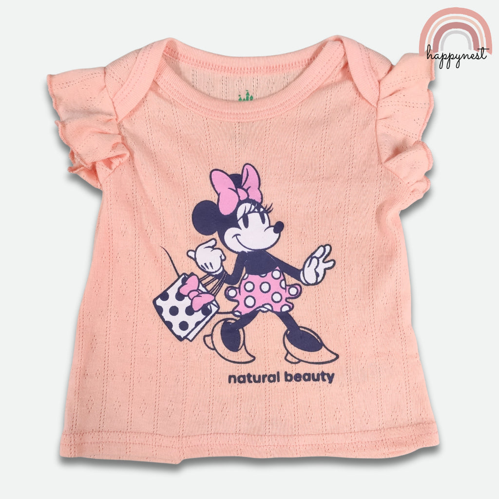 Minnie Mouse 3-Pc "Natural Beauty" Set | Peach & Lavender | 3-24 Months | B73