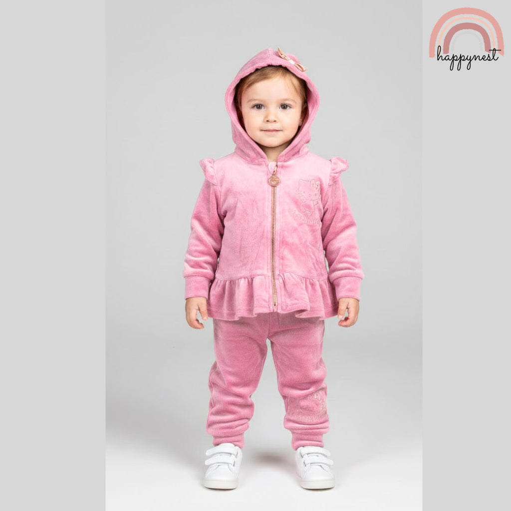 Hello Kitty Baby Girl Set 2-PC Hoodie & Joggers Set (SS698) | 6-36M