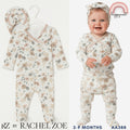 Rachel Zoe Floral Kimono Footie Set for Baby Girls 3-9M AA388