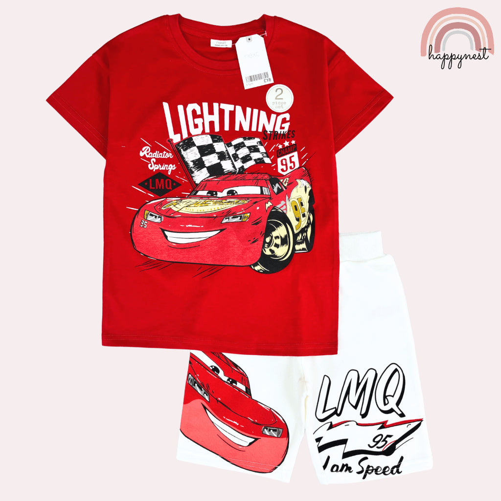 Pixar Cars Terno Set Lightning McQueen (2-10Y) | AA451