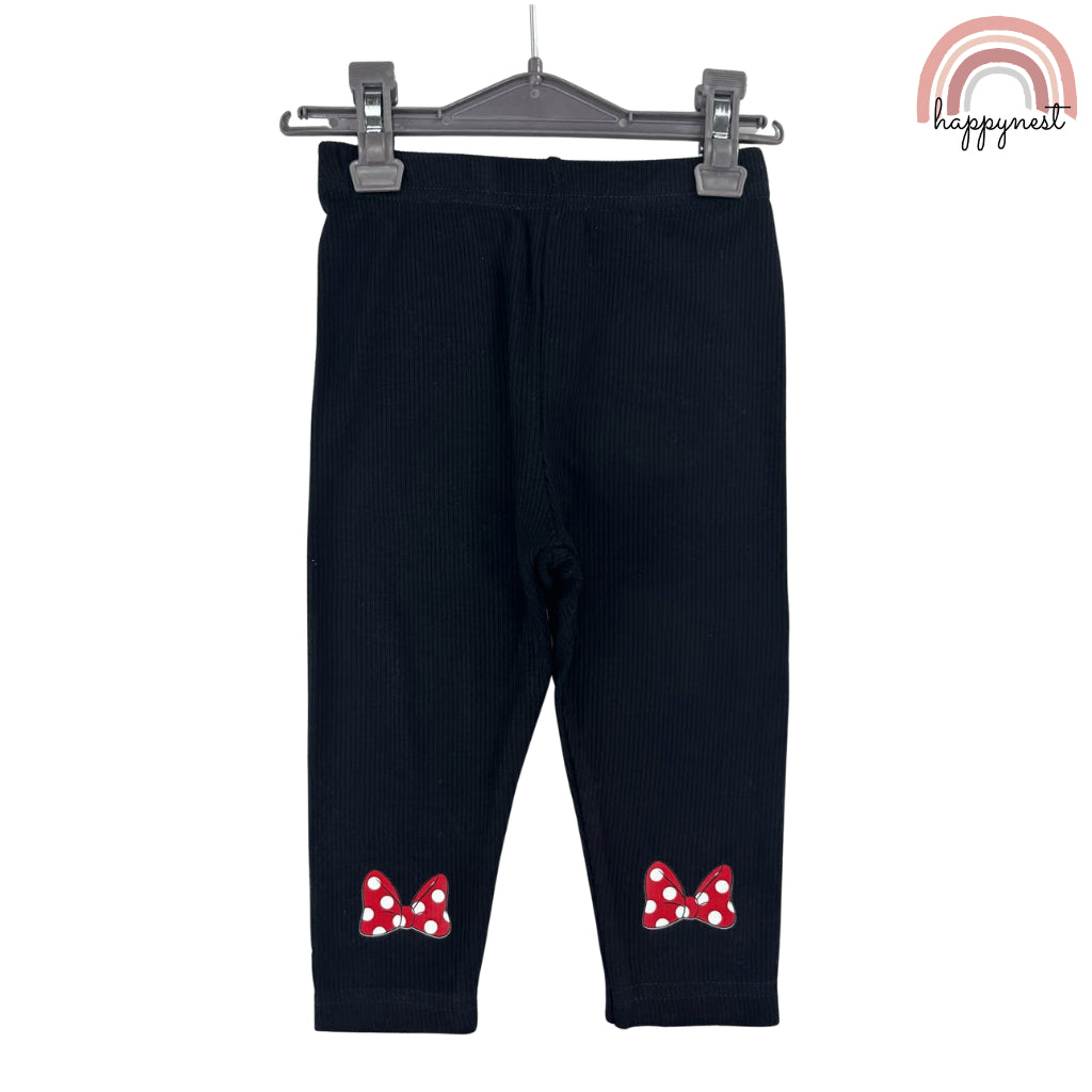 KIABI Minnie Shirt & Leggings Sunglasses Terno Set (6-36M) | SS601