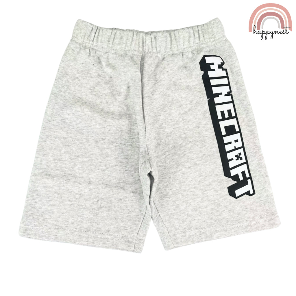 Minecraft 2-Piece Summer Tee & Shorts Set 2-10 Years Boys– AA459