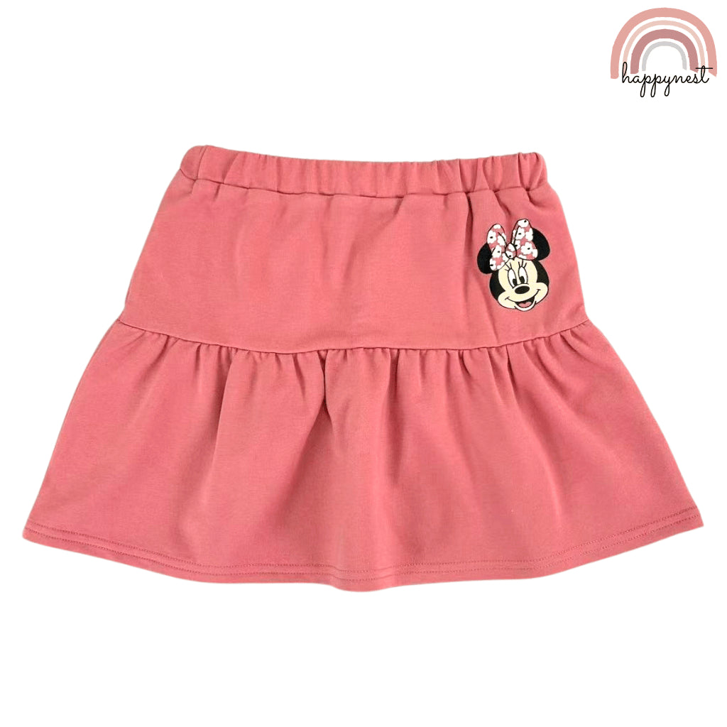 Minnie Girls 2-Pc T-Shirt & Skirt Set | 2-10 Years (AA480)
