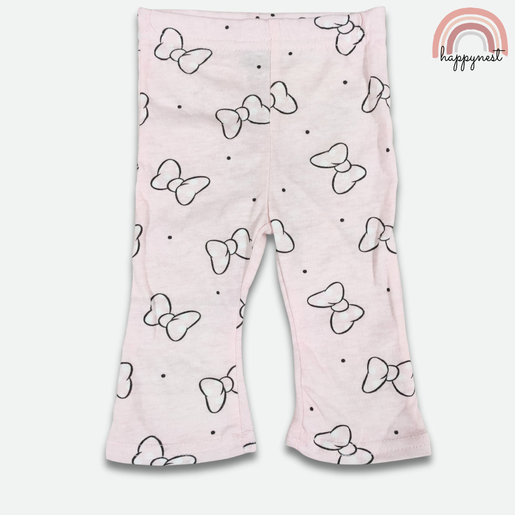 Minnie Baby Girl 3-Pc Flutter Set | Tan & Pink | 3 - 24 Months | B72