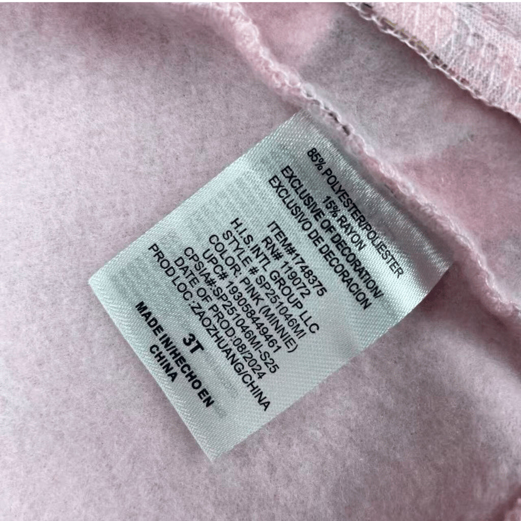 Disney Minnie Mouse 3-PC Tulle Skirt Terno Set (2-6Y) | AA434