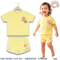 PAW Patrol Skye Kids 2-Pc Set | Soft Cotton T-Shirt & Shorts (B53) 9 Months - 4 Years