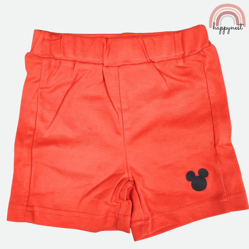 Mickey & Friends "Best Pals" 2-Pc Set | Soft Tee & Shorts (B62) 12 Months - 4 Years