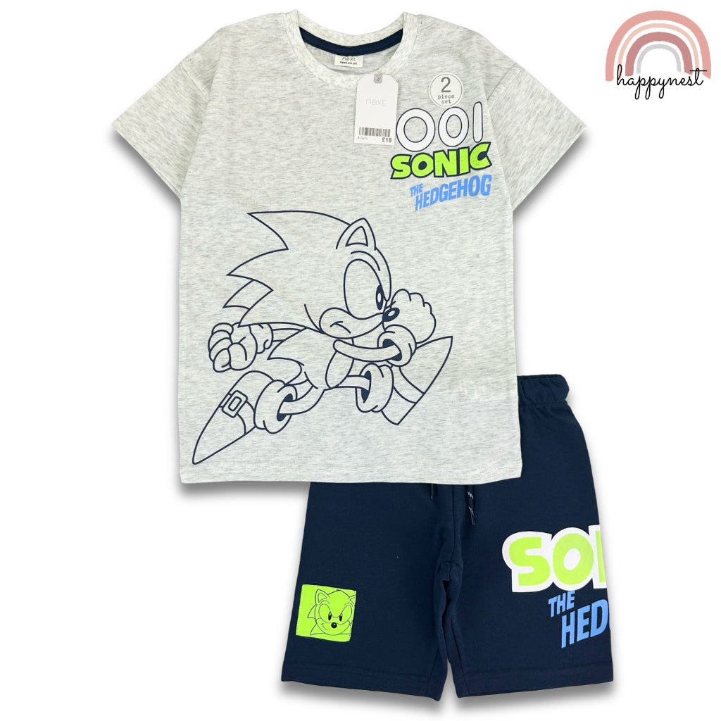 Sonic the Hedgehog 2-PC Tee & Shorts Set (AA498) | 2-10 Years