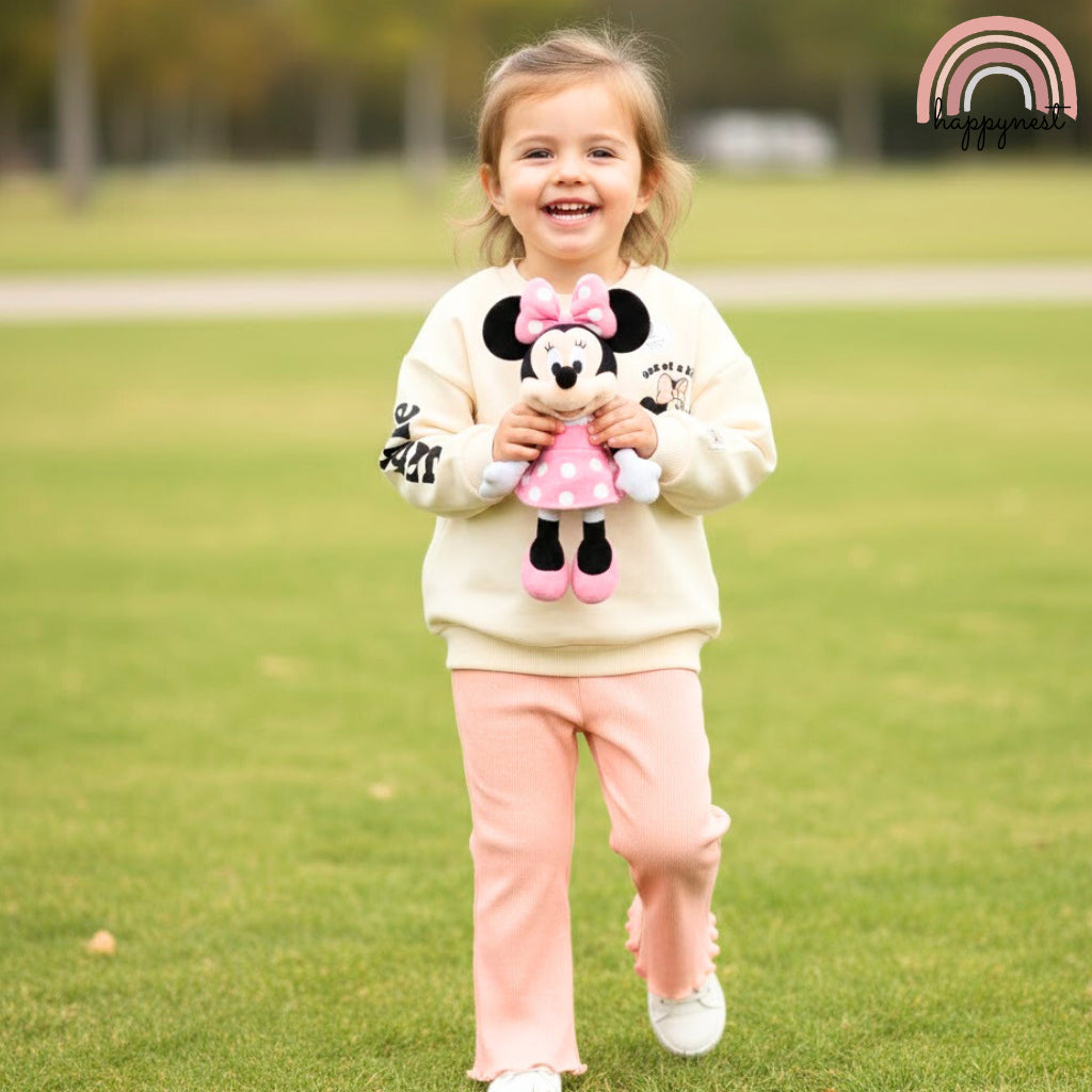 Minnie Girl OOTD Sweatshirt & Flared Pants (SS697) | 2-8 Years