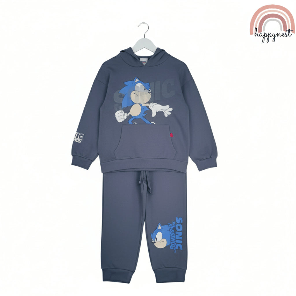 Sonic Tracksuit OOTD Boys Jogger Set Cute Terno OOTD 4 Years old SS102