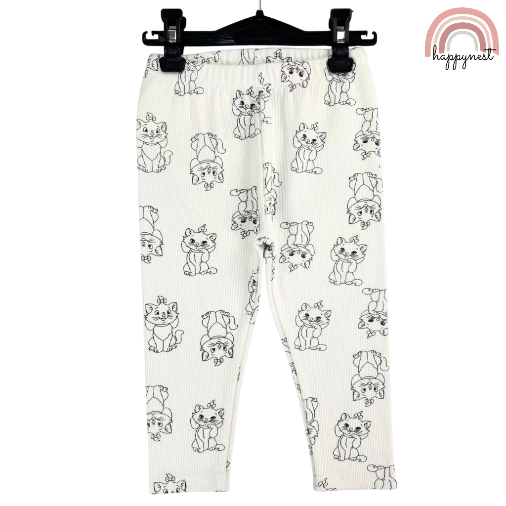 Disney Marie Cat 3-PC Terno Set Ruffle Pullover (3-36M) | SS578