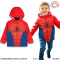 Spider-Man Rain Jacket Hoodie (2-8Y) | AA443