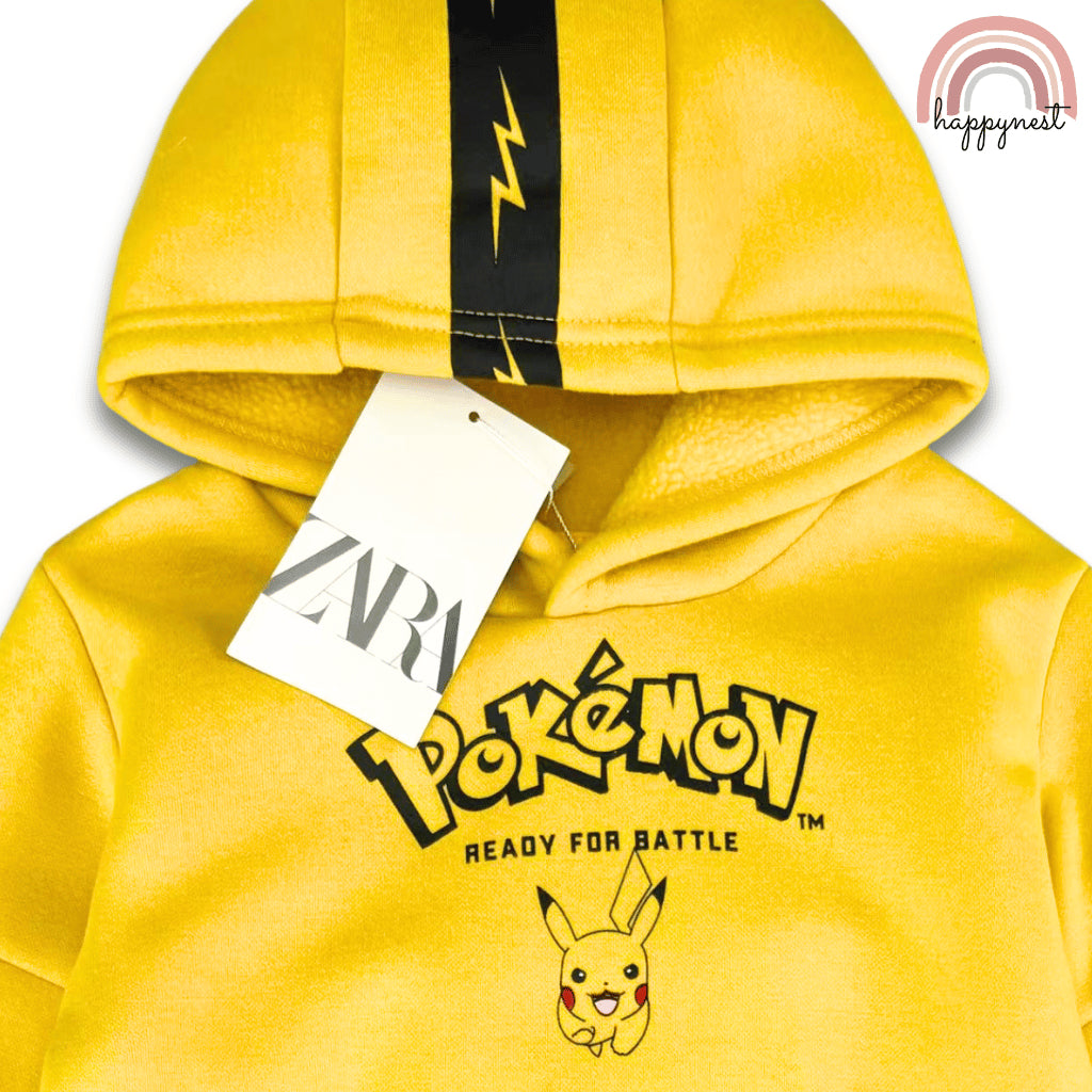Pokemon Pikachu Hoodie & Pants Terno (2-8Y) | SS650