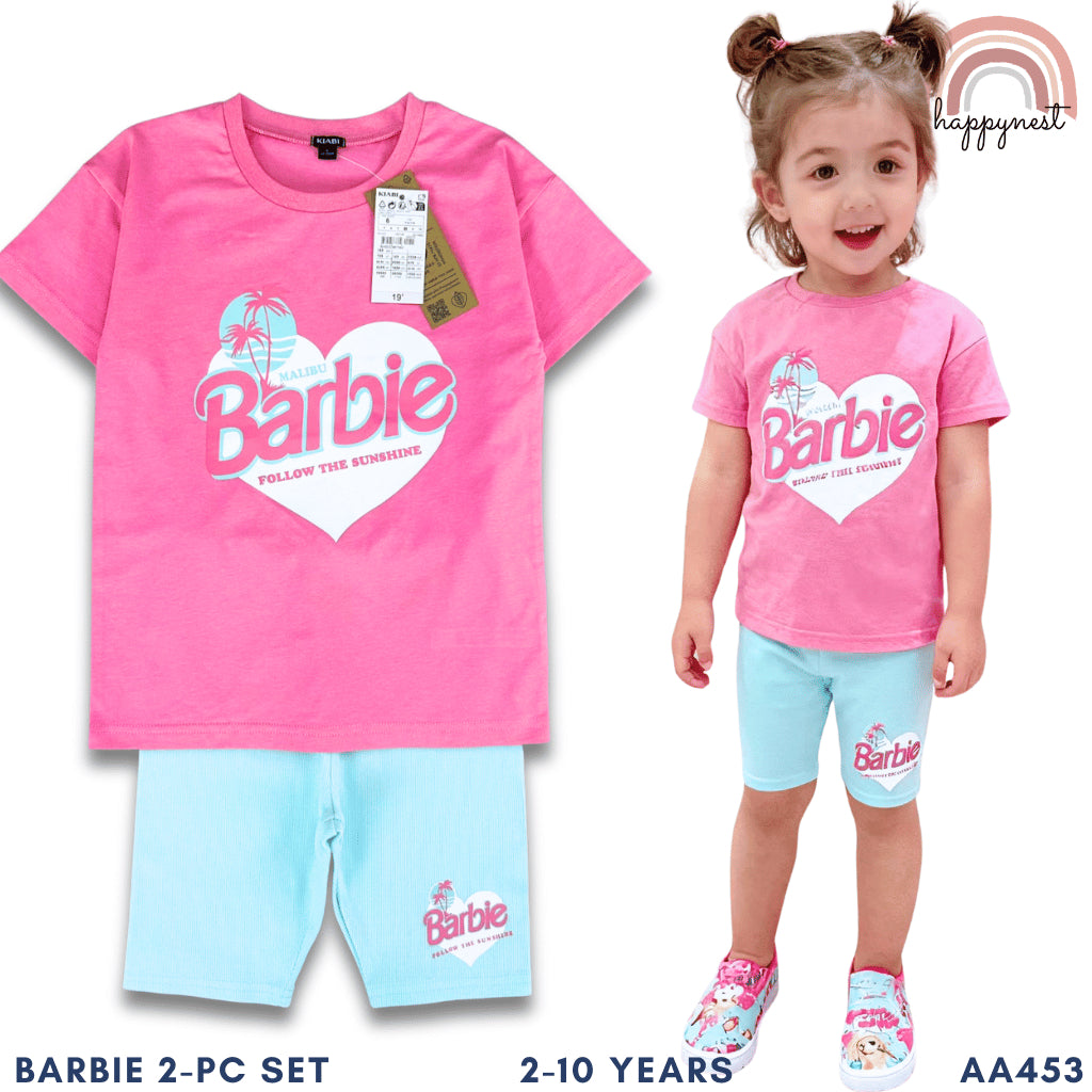 Barbie 2-Piece Summer Set Girls 2-10 Years – AA453