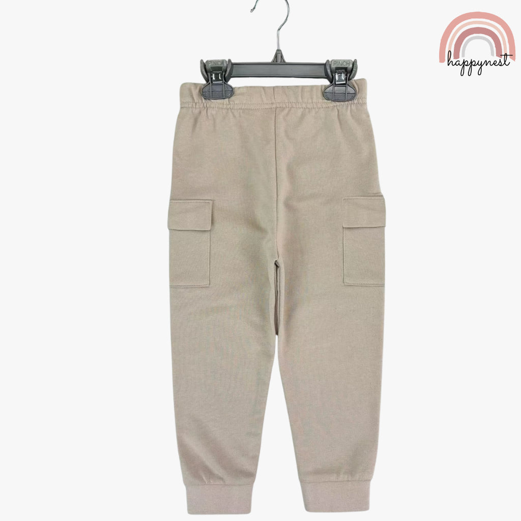 Lily & Jack Boys 2-Pc "Stay Wild" Tee & Cargo Jogger Set | 2-4 Years (AA477)