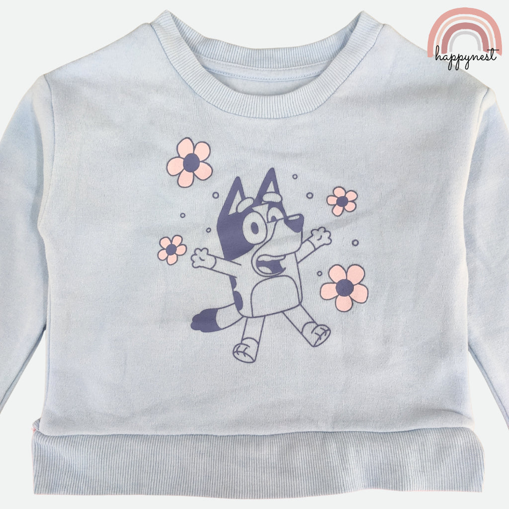 Bluey Kids Long Sleeve Tulle Dress (2-5 Years) - AA465