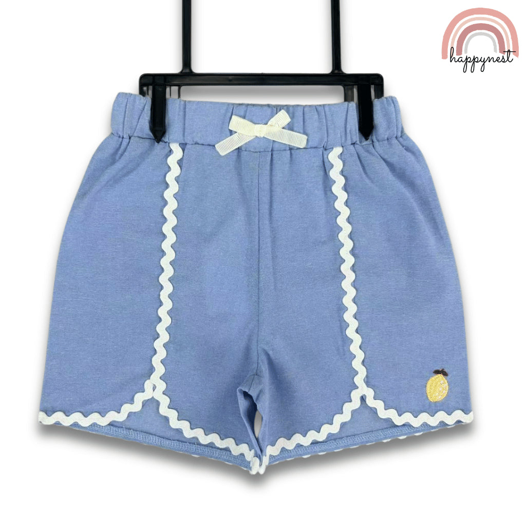Girl 2-PC Summer Tee & Shorts Set (AA493) | 2-7Y