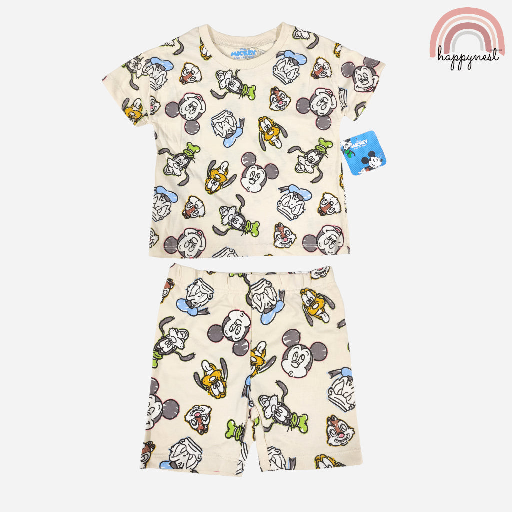 Mickey Boys Shirt & Shorts OOTD Set 12 Months to 4 Years AA401
