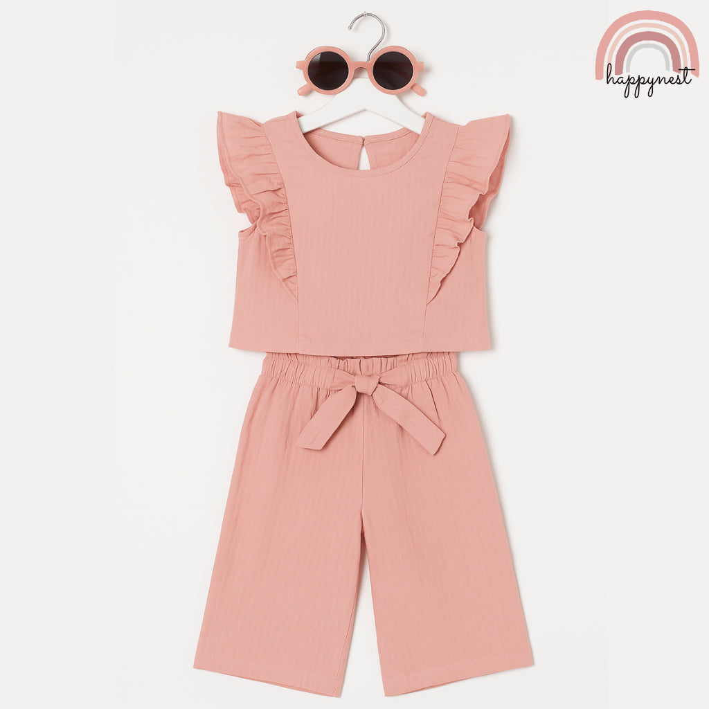 Pink Polka Dot OOTD Set & Sunglasses Set Rachel Zoe for Girls 12M-3Y AA417